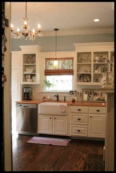 white cabinets | Sweet Prairie Rose...